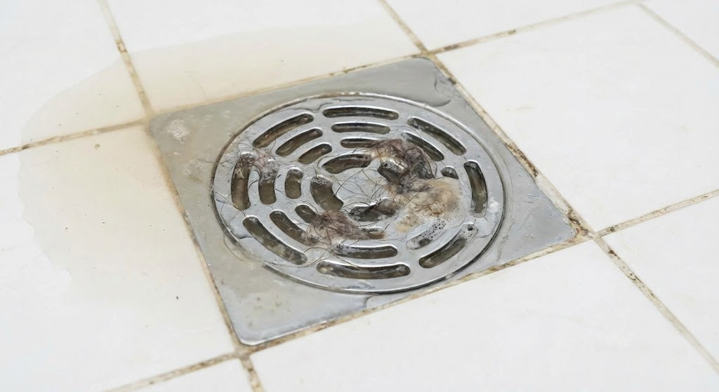 아파트 하수구 before